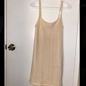 Zara knitted fitted dress